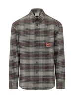 Grey Relaxed Check Shirt 1