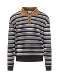 Dark Navy Stripes Polo 1