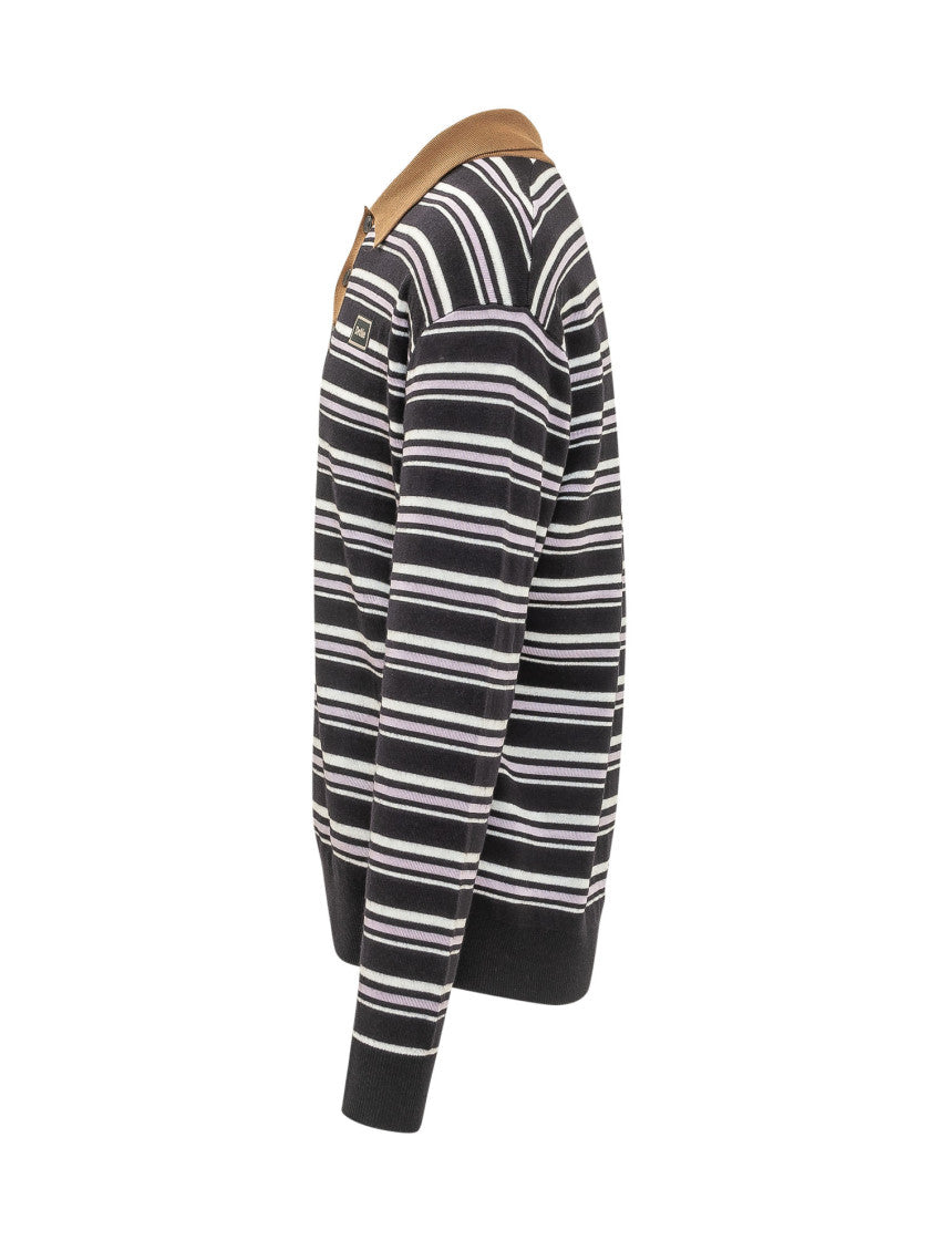 Dark Navy Stripes Polo 3