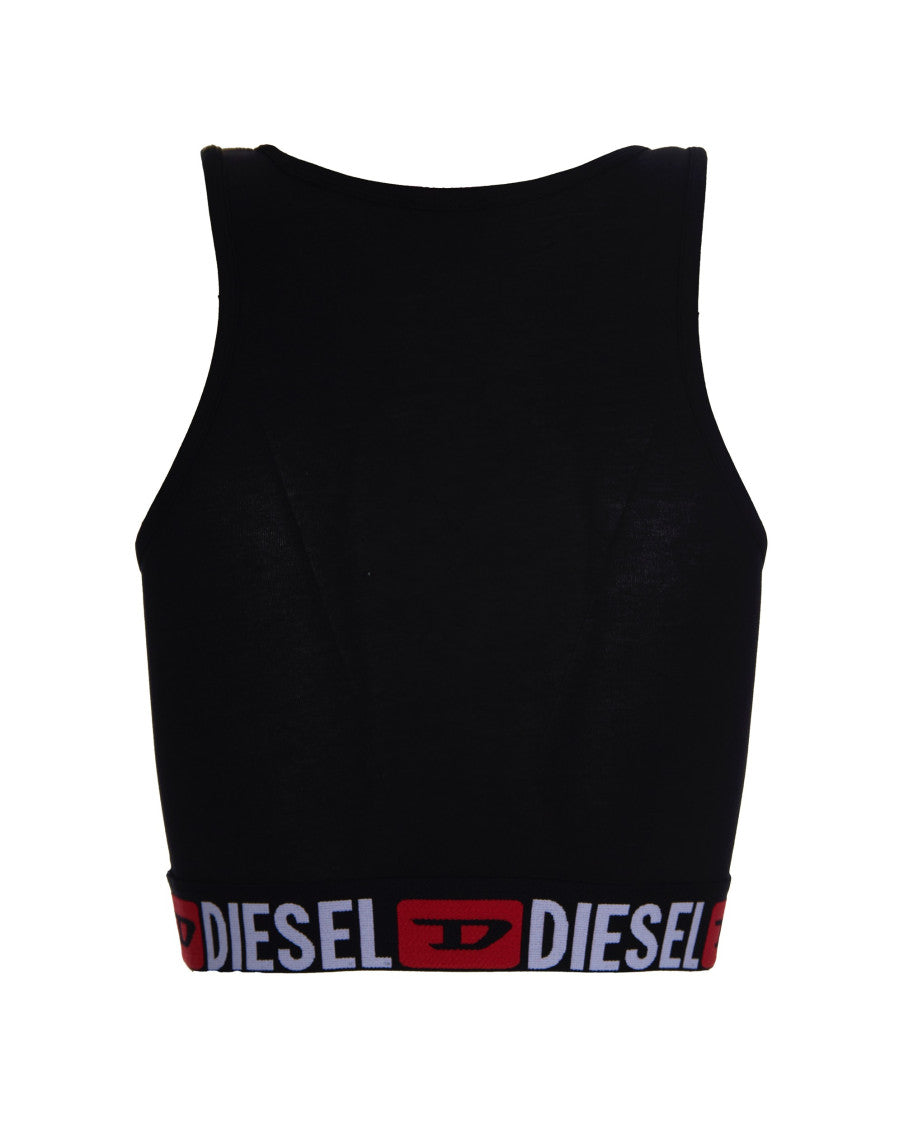 Black Crew Neck Top 2