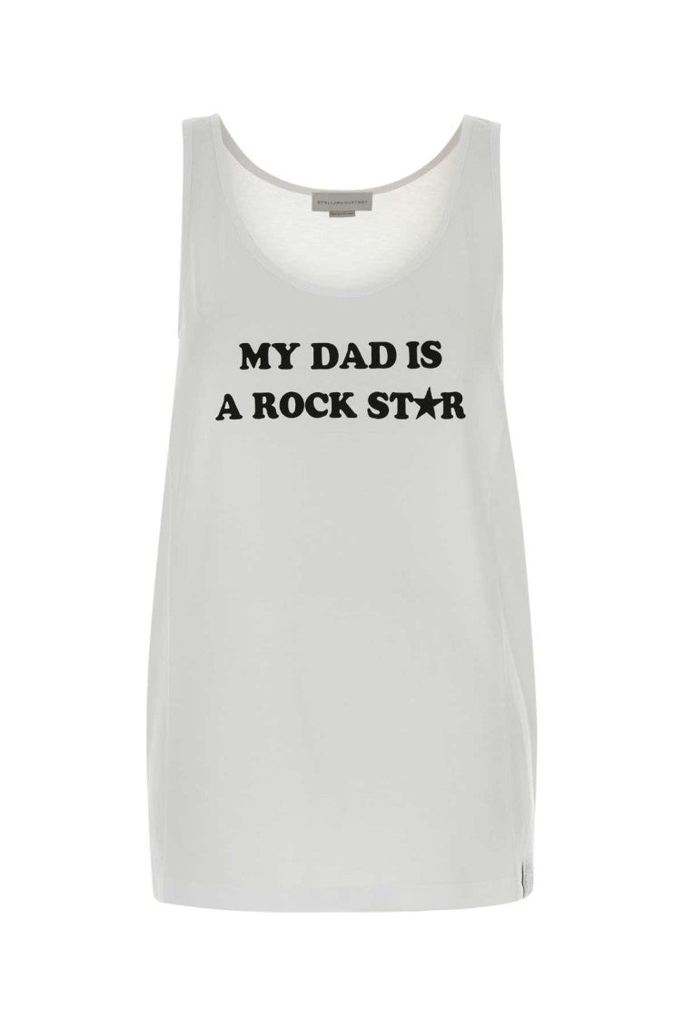 White Scoop Neck Top 1