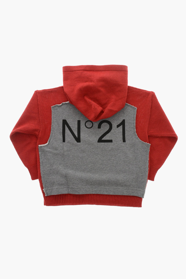 Boys Red Logo Hoodie 3
