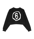 Girls Black Graphic Sweatshirt 1
