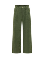 Green Mid Rise Jeans 1