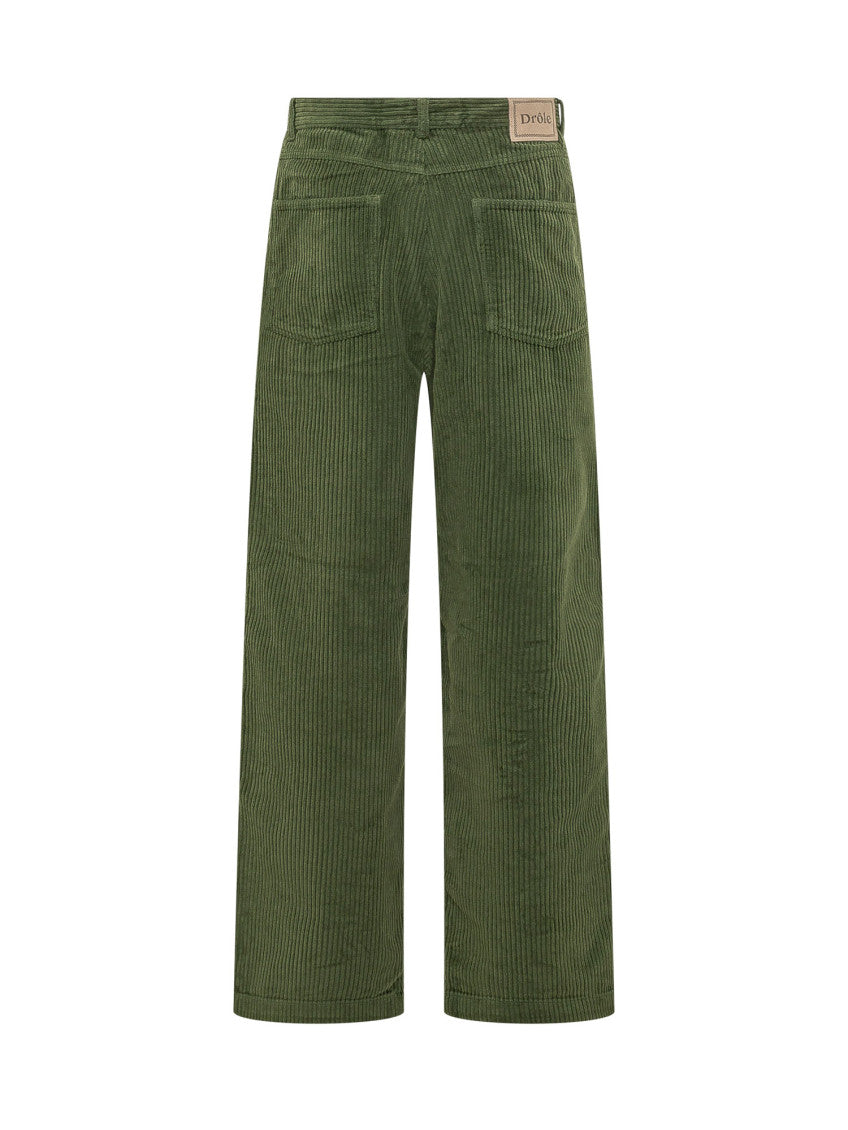 Green Mid Rise Jeans 2