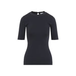 Blue Crew Neck T-Shirt 1