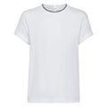 White Crew Neck T-Shirt 1