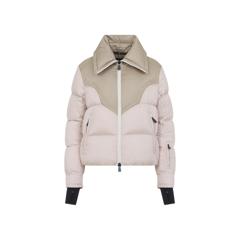 Light Pink Color Block Jacket 1