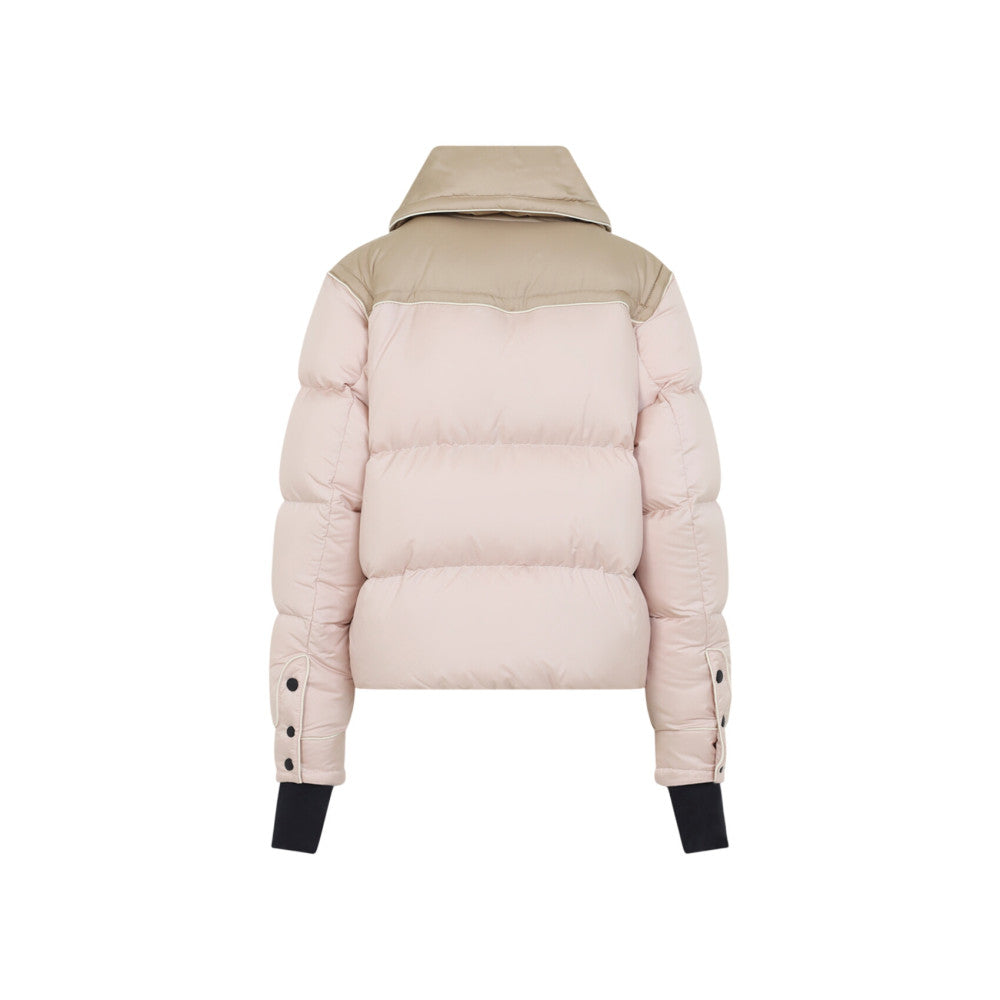 Light Pink Color Block Jacket 3