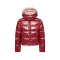 Red Quilted Hood Jacket 1