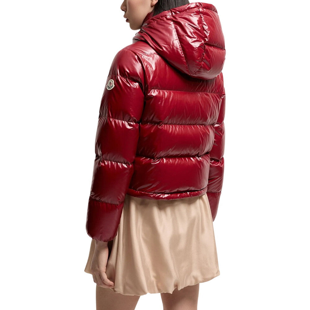 Red Quilted Hood Jacket 3