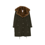 Green Hood Trench Coat 1