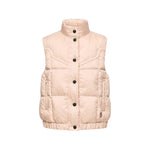 Light Pink Quilted Mock Collar Jacket 1