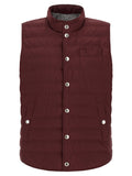 Maroon Sleeveless Jacket 1