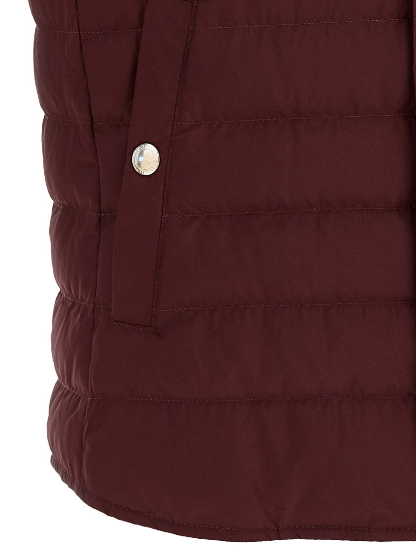 Maroon Sleeveless Jacket 4
