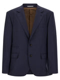Blue Notched Lapel Blazer 1