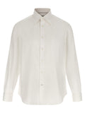 White Regular Solid Shirt 1