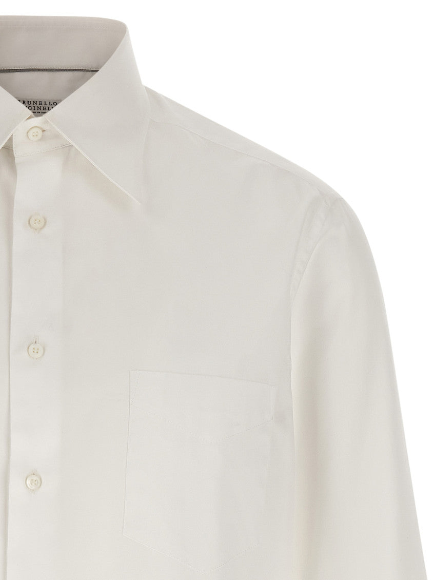 White Regular Solid Shirt 3