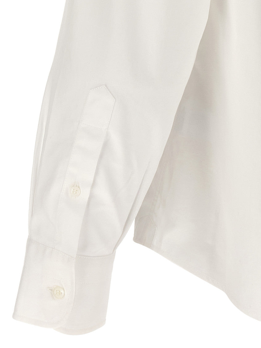 White Regular Solid Shirt 4