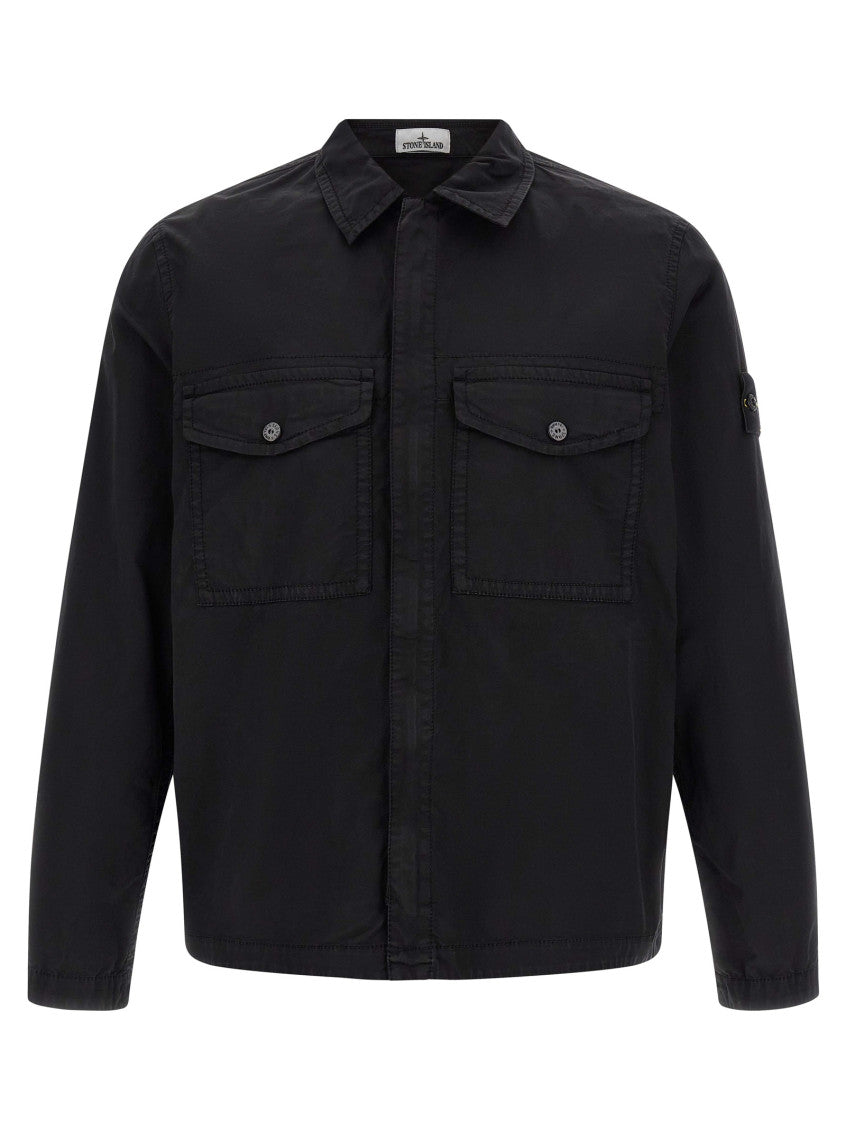 Black Regular Overshirt 1