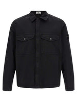 Black Regular Overshirt 1