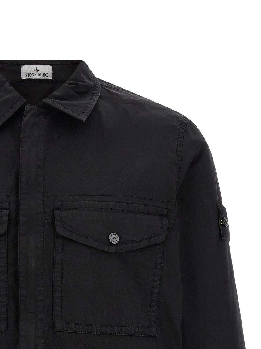 Black Regular Overshirt 3