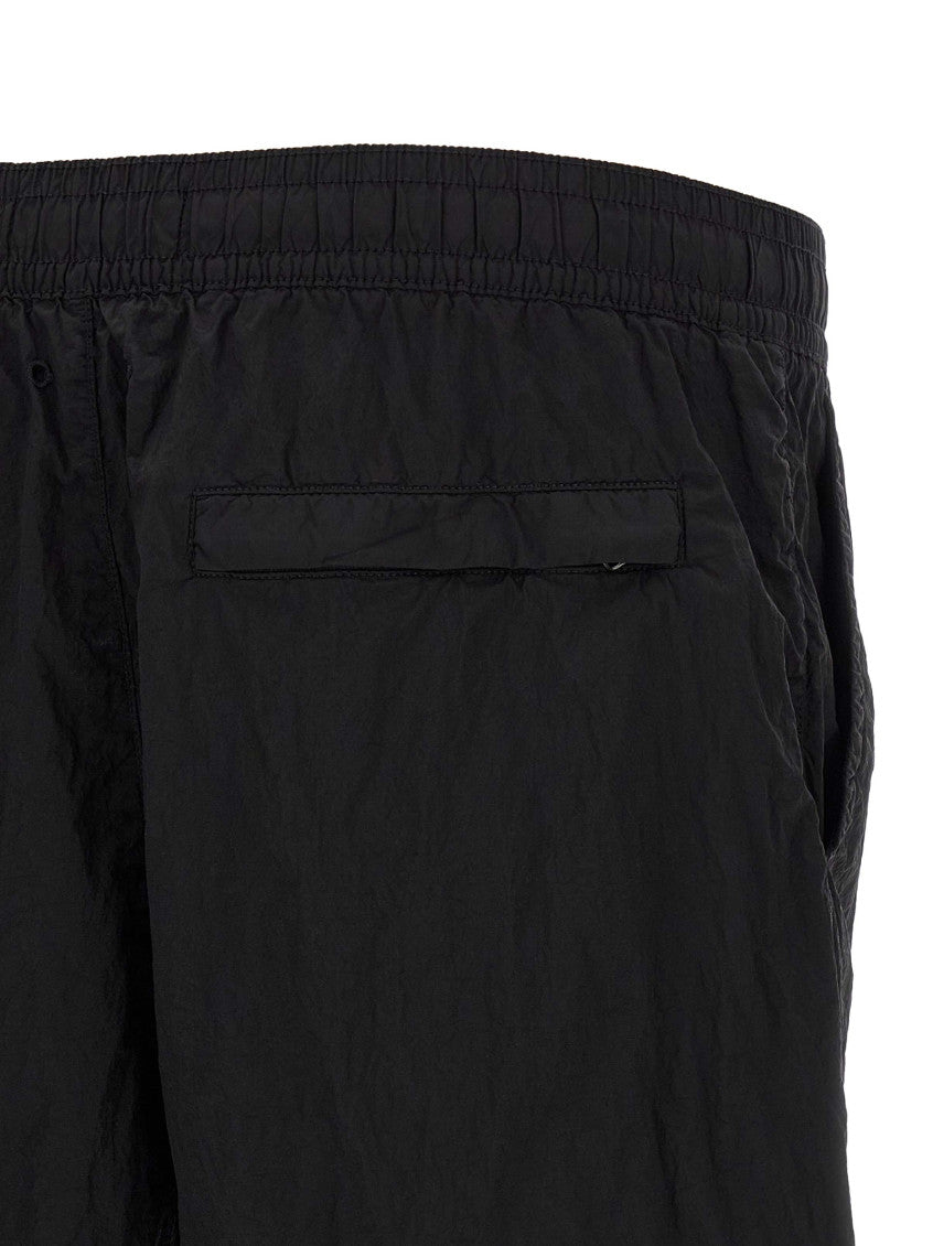 Black Logo Swim Shorts 4