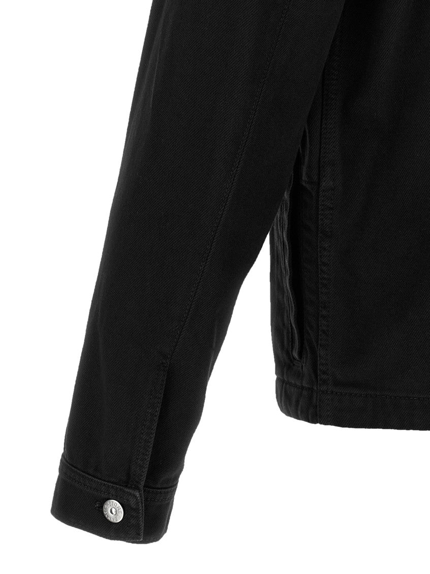 Black Shirt Collar Jacket 4