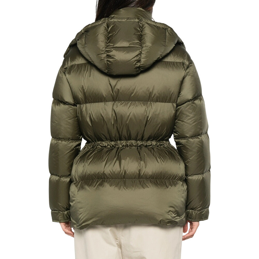 Green Quilted Hood Jacket 3