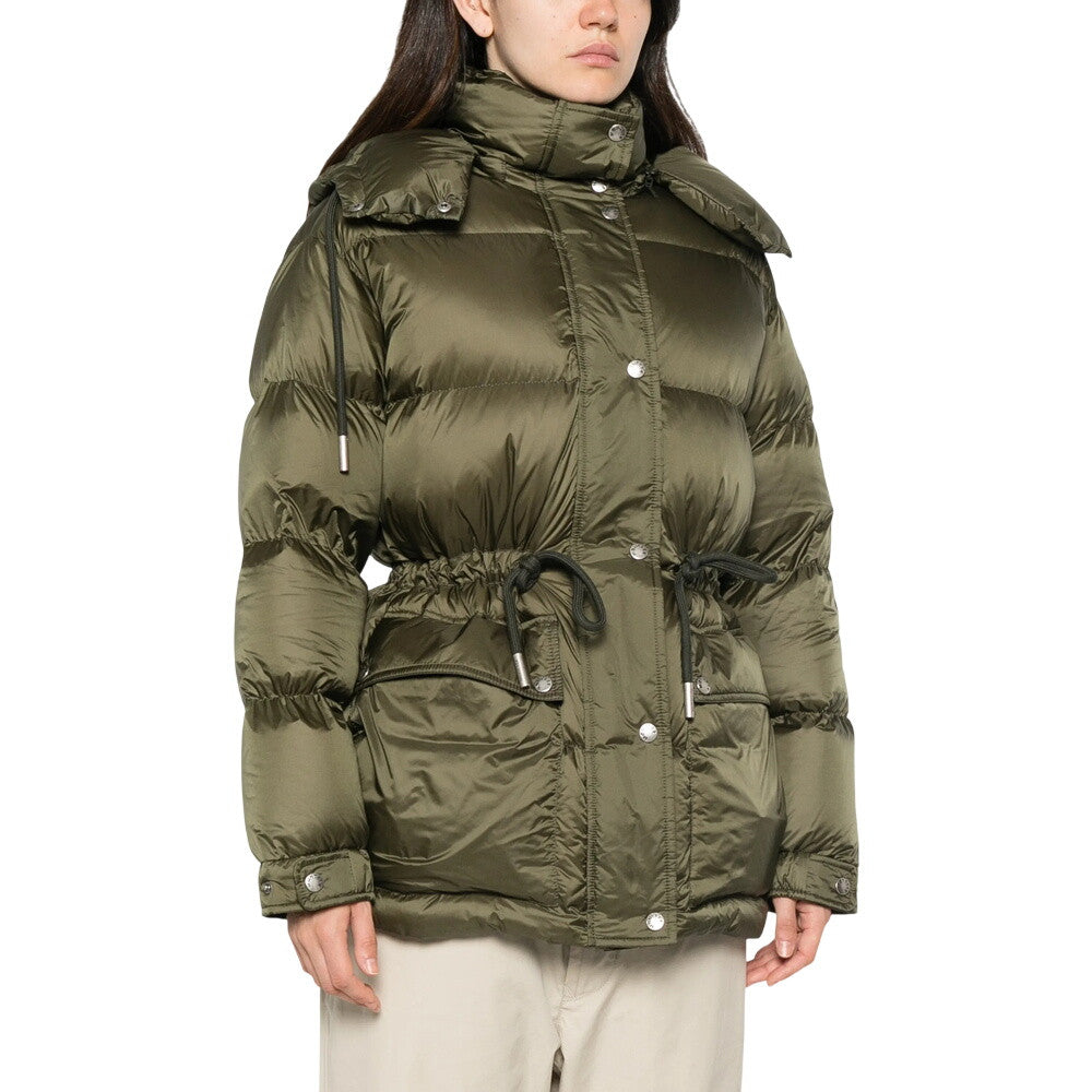 Green Quilted Hood Jacket 5