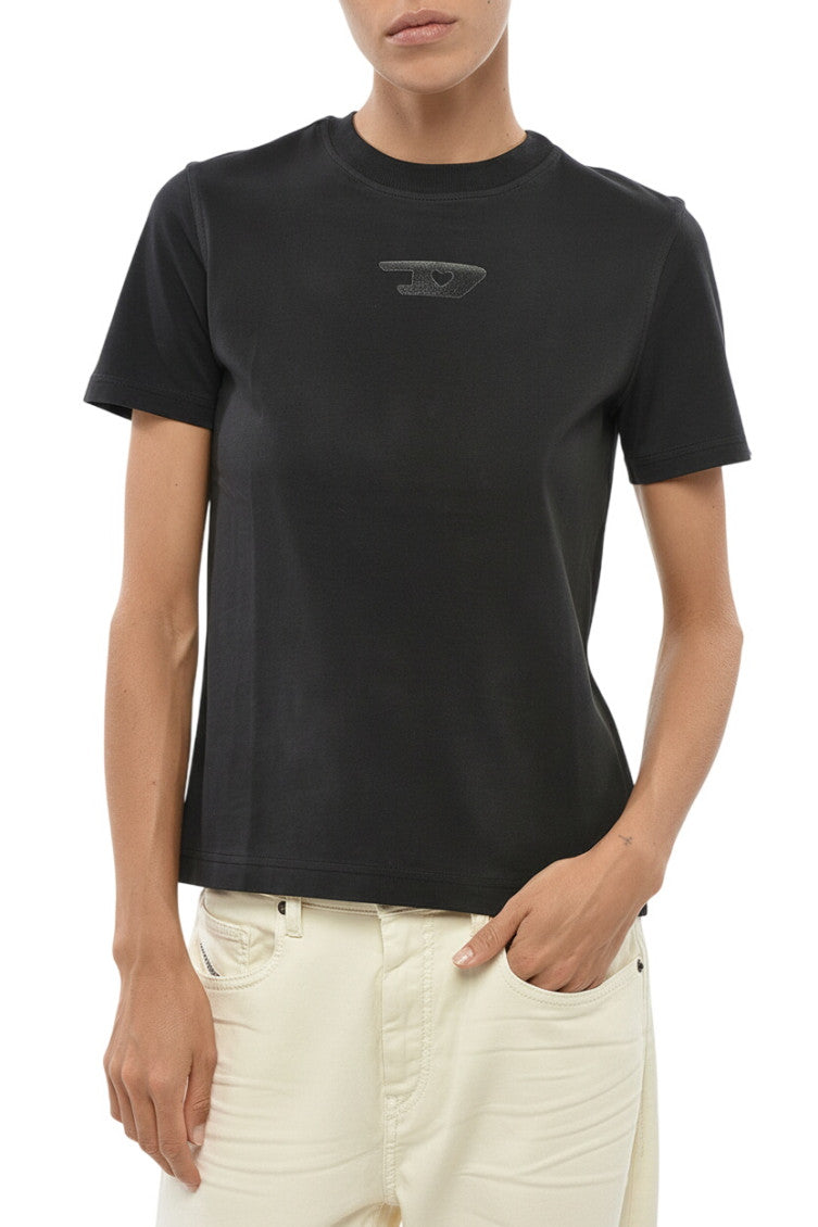 Black Crew Neck T-Shirt 1