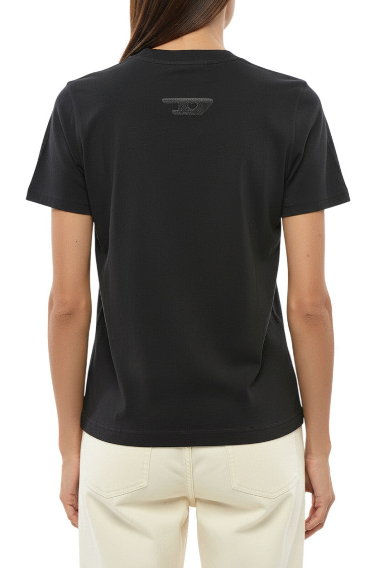 Black Crew Neck T-Shirt 2