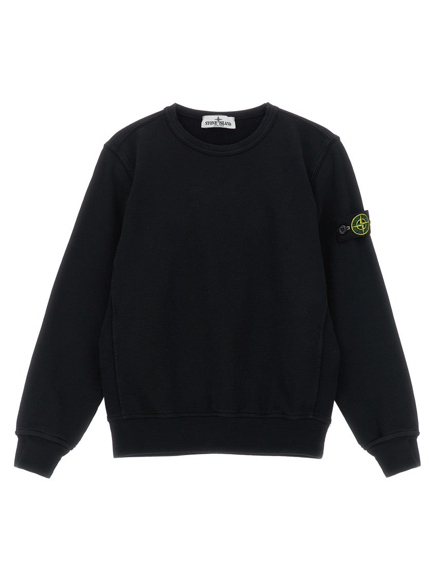 Boys Black Logo Sweatshirt 1