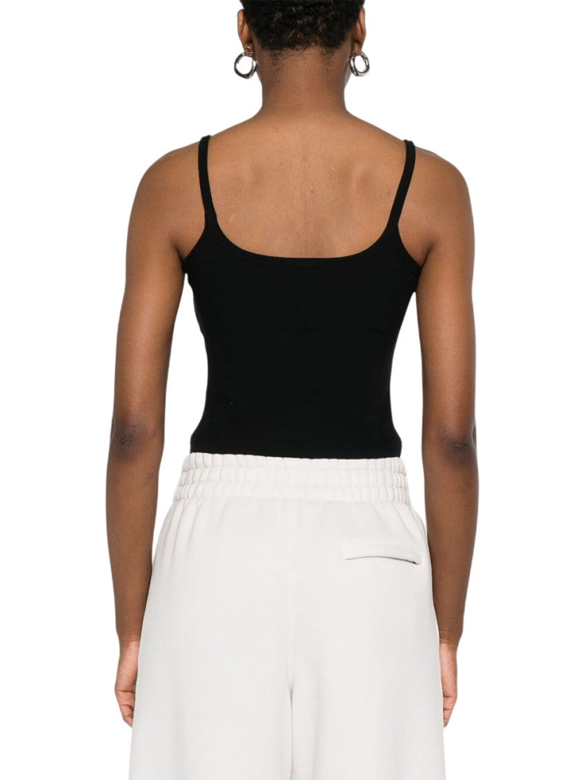 Black Scoop Neck Top 2