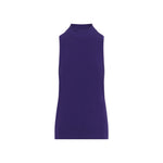 Purple Mock Collar Top 1