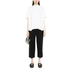White Round Neck T-Shirt 1