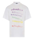 White Graphic Crew Neck T-Shirt 1