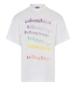 White Graphic Crew Neck T-Shirt 1