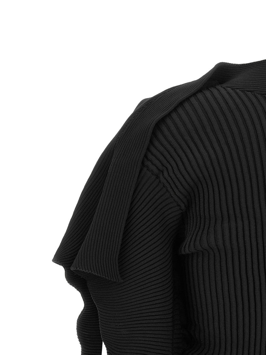 Black Mock Collar Top 6