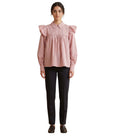 Pink Regular Stripes Shirt 1