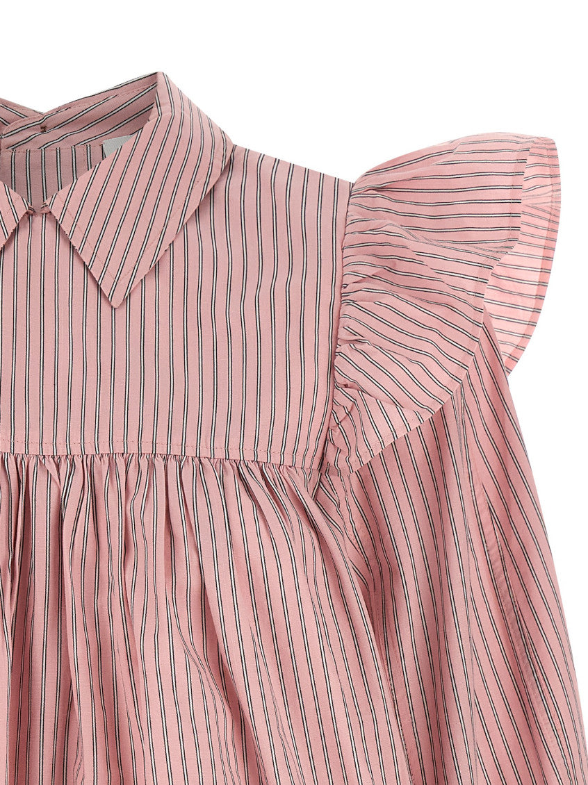 Pink Regular Stripes Shirt 5