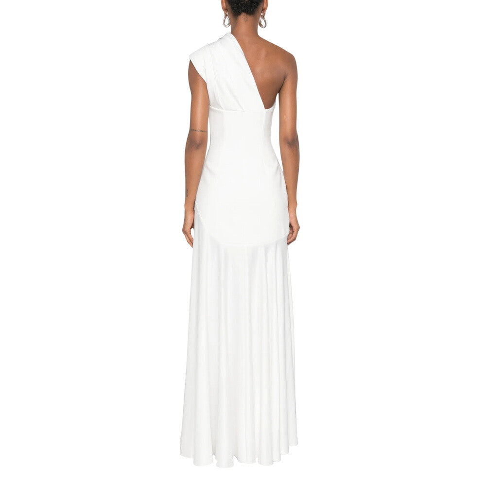 White One Shoulder Maxi Dress 3
