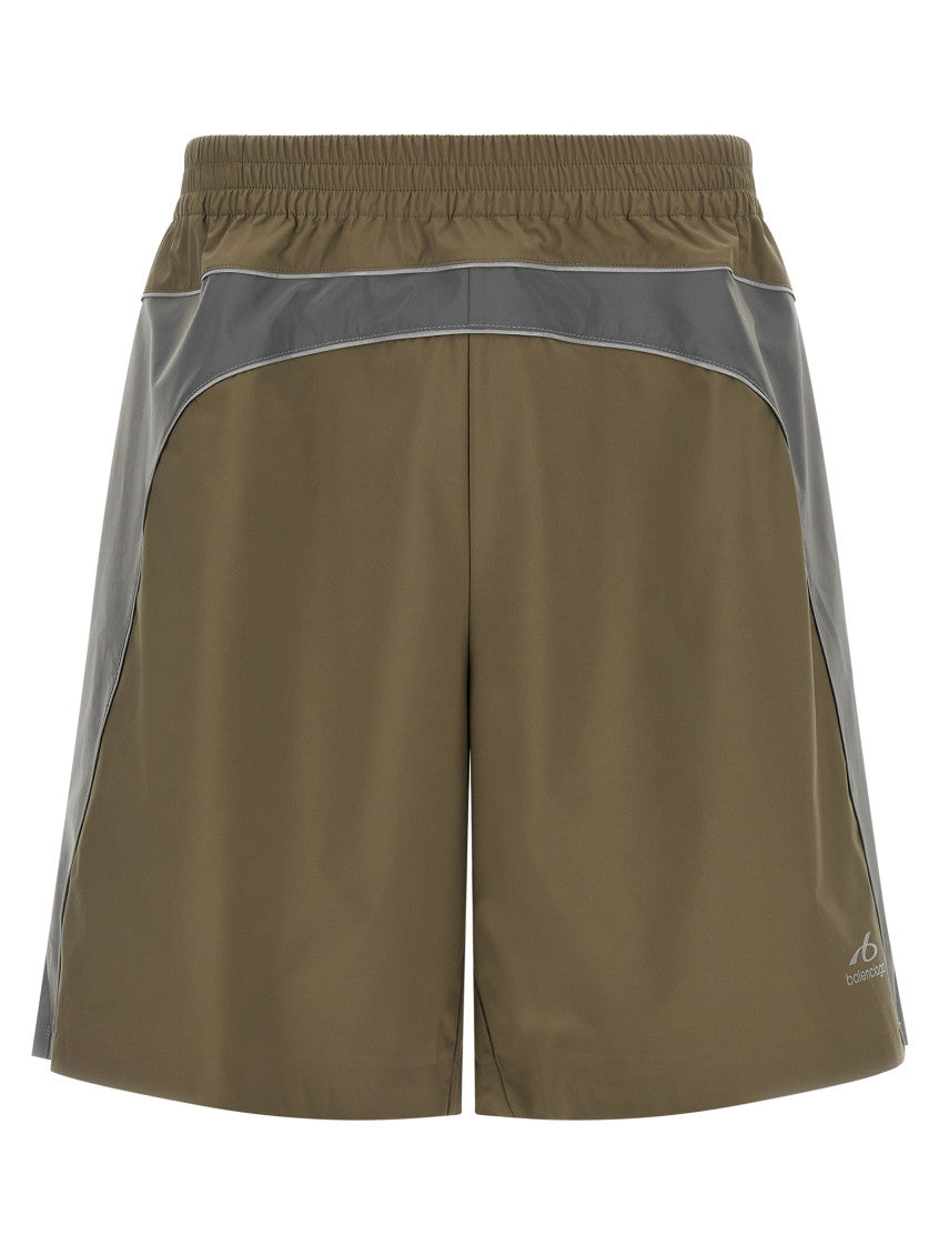 Grey Elasticated Shorts 1