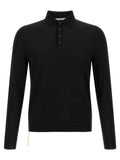 Black Full Sleeves Polo 1