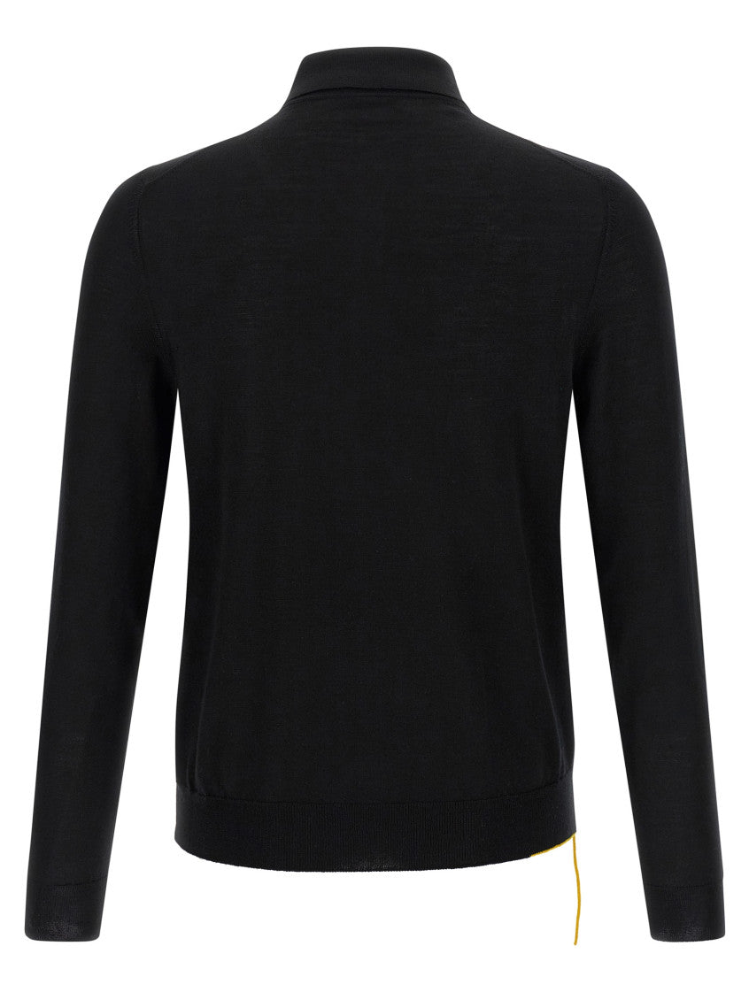 Black Full Sleeves Polo 2