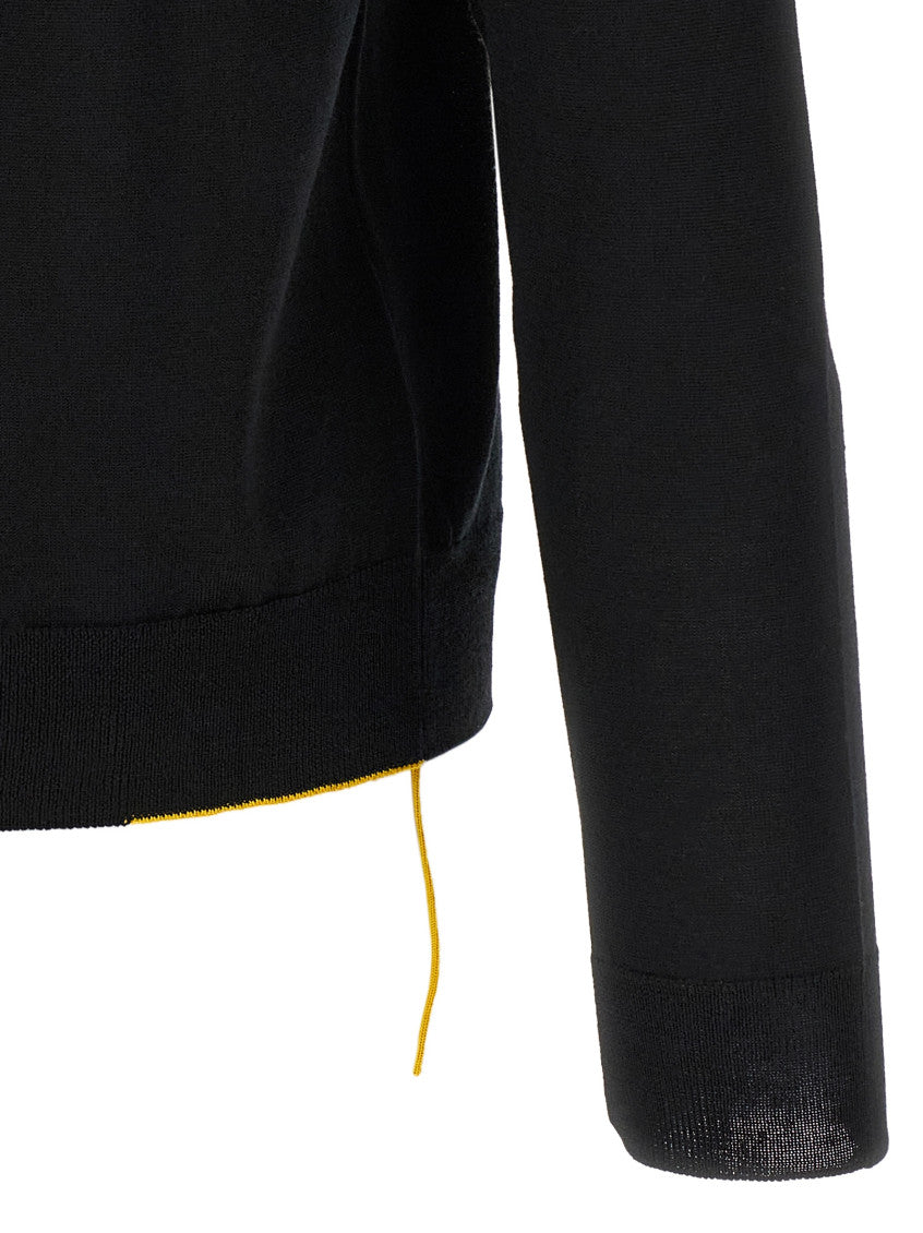 Black Full Sleeves Polo 4
