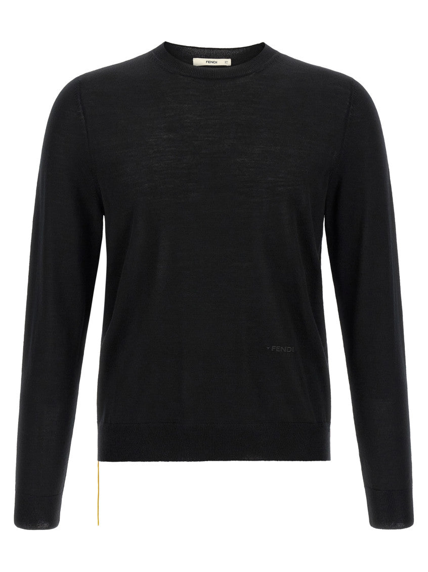 Black Crew Neck Sweater 1