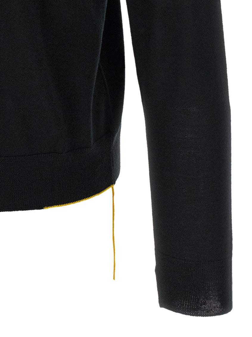 Black Crew Neck Sweater 4