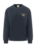 Navy Blue Printed Sweatshirt 1