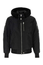 Black Hood Down Jacket 1
